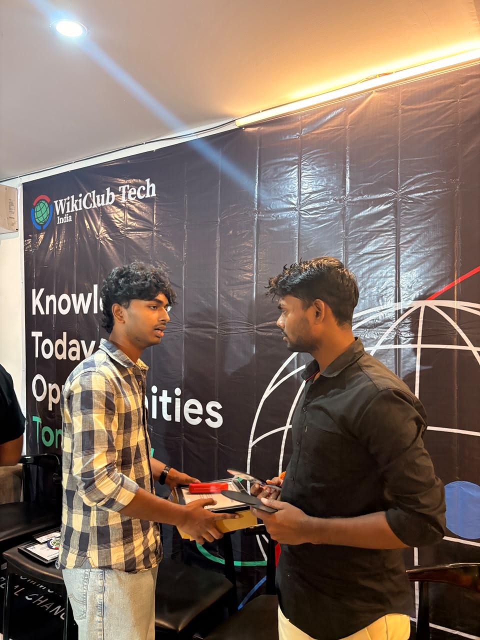 Meeting Dev Jadiya, Anushka Patel, Tejinder Kaur and Gautam Maurya